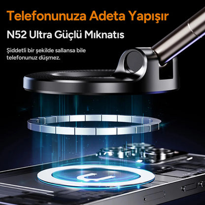 MagVault™ Vakumlu Manyetik Telefon Tutucu