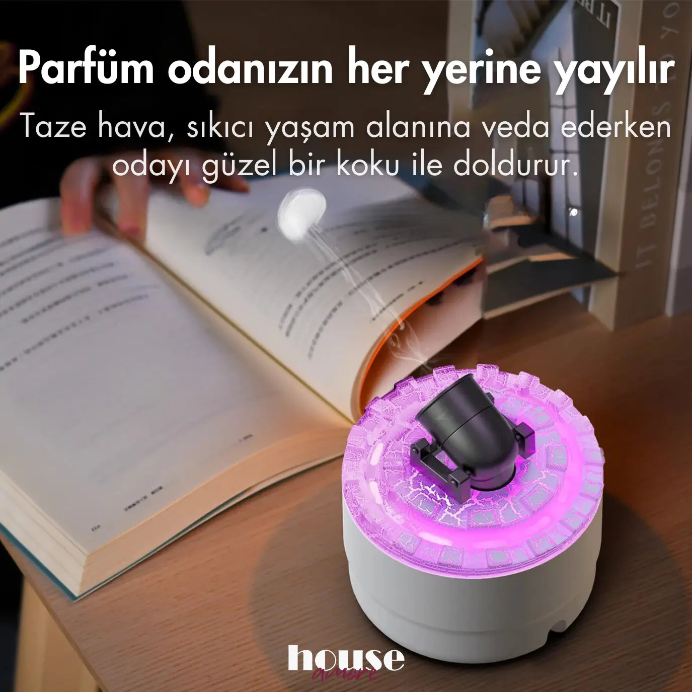 PureAura™ Havan Topu Nemlendirici